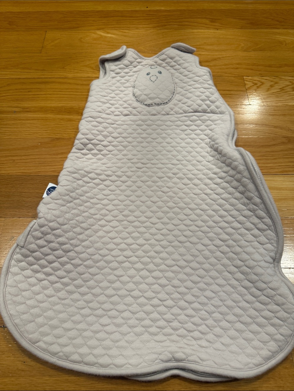 Nested bean tan zen sack quilted size small (0-6)months .